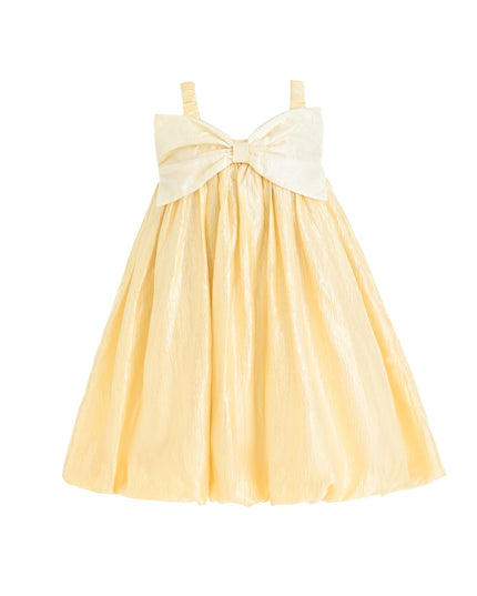 Kidsatelier-mimitutu-Gold-Shining-Satin-Dress