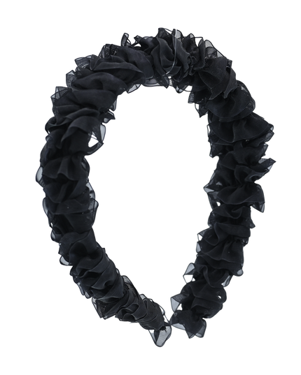 kids atelier mimi tutu Multicolored Tulle Ruffle Headband