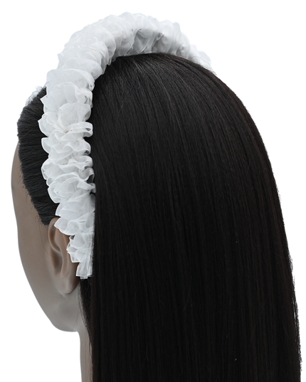 kids atelier mimi tutu Multicolored Tulle Ruffle Headband