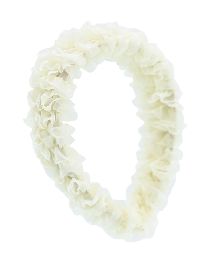 kids atelier mimi tutu Multicolored Tulle Ruffle Headband