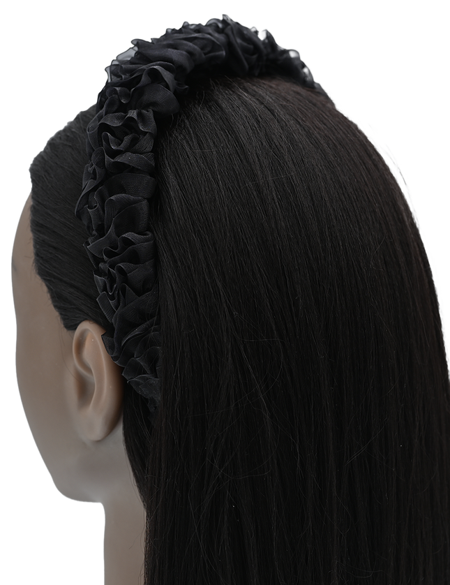 kids atelier mimi tutu Multicolored Tulle Ruffle Headband