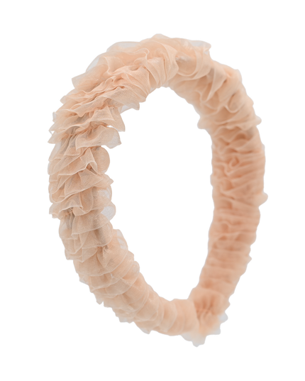 kids atelier mimi tutu Multicolored Tulle Ruffle Headband