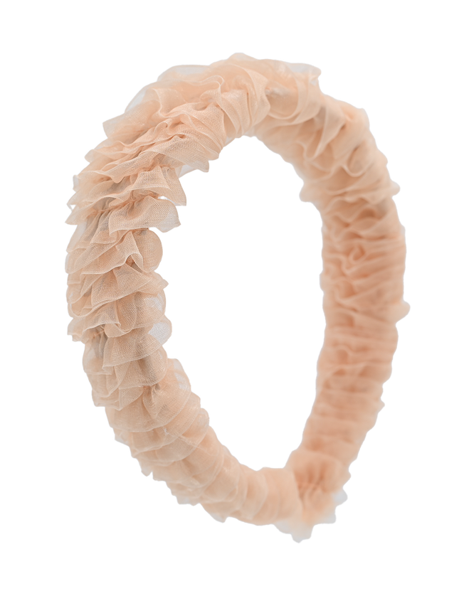 kids atelier mimi tutu Multicolored Tulle Ruffle Headband