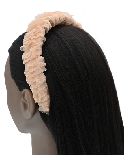 kids atelier mimi tutu Multicolored Tulle Ruffle Headband