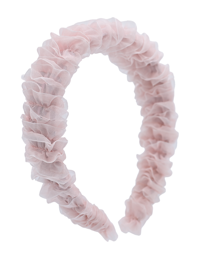 kids atelier mimi tutu Multicolored Tulle Ruffle Headband