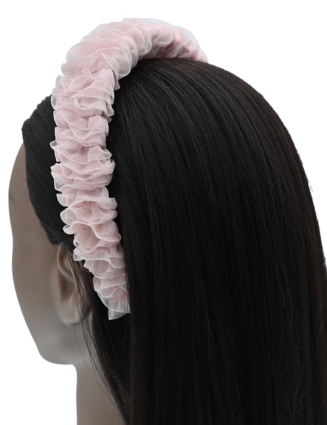 kids atelier mimi tutu Multicolored Tulle Ruffle Headband