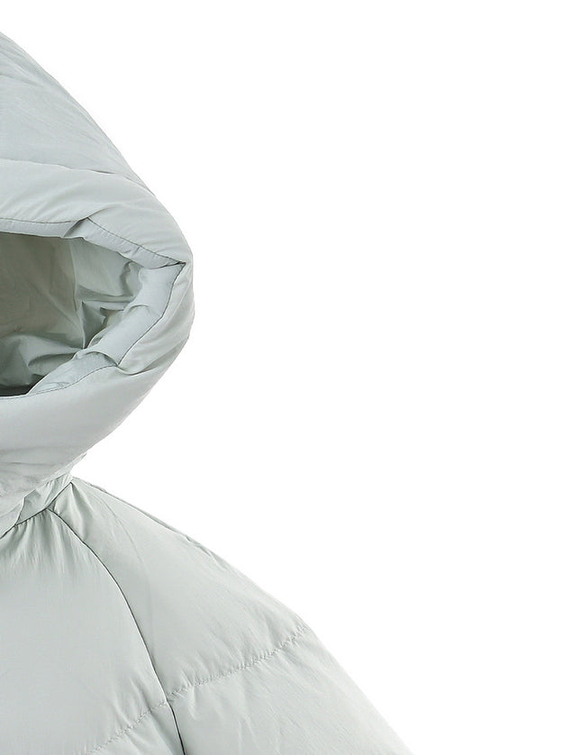 kids atelier mimitutu Blue Heart-Quilted Puffer Jacket