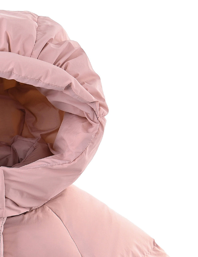 kids atelier mimi tutu pink Glow Heart-Pocket Puffer Jacket