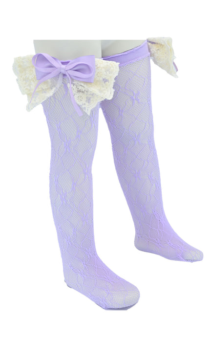 kidsatelier-mimitutu-Embroidered-Ribbon-Bow-Long-Socks