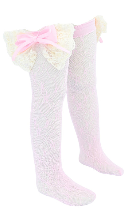 kidsatelier-mimitutu-Embroidered-Ribbon-Bow-Long-Socks