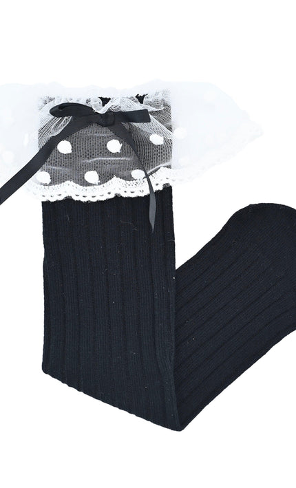 kidsatelier-mimitutu-Ankle-Skirt-Polka-Bow-Socks