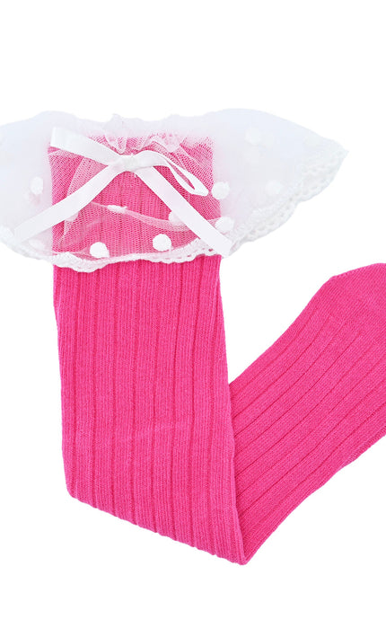 kidsatelier-mimitutu-Ankle-Skirt-Polka-Bow-Socks