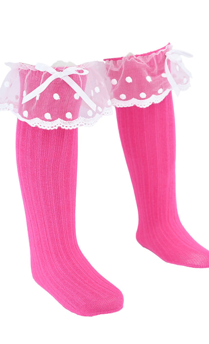 kidsatelier-mimitutu-Ankle-Skirt-Polka-Bow-Socks