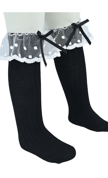 kidsatelier-mimitutu-Ankle-Skirt-Polka-Bow-Socks