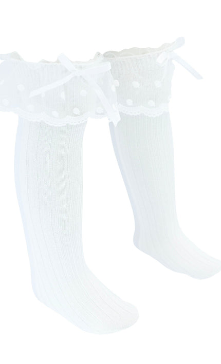 kidsatelier-mimitutu-Ankle-Skirt-Polka-Bow-Socks