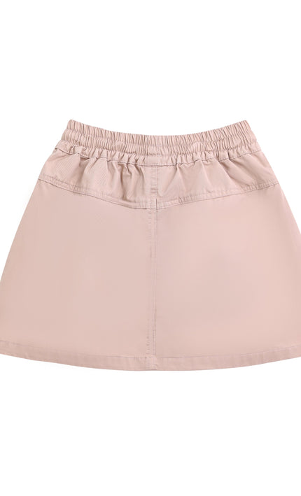 kidsatelier-mimitutu-Ivory-Pink-Strap-Bow-Shorts-Set