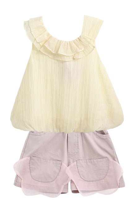 kidsatelier-mimitutu-Yellow-Mauve-Ruffle-Outfit-Set
