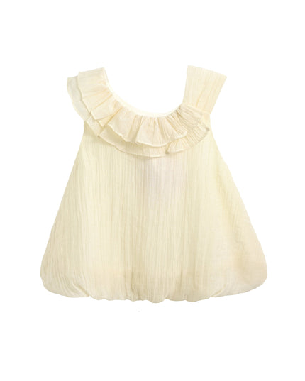 kidsatelier-mimitutu-Yellow-Mauve-Ruffle-Outfit-Set