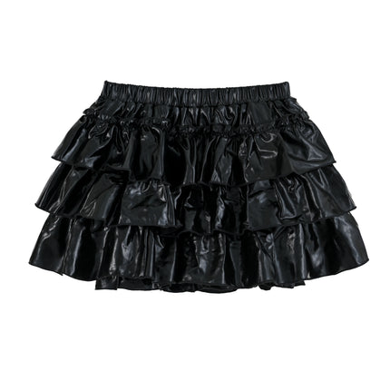 kids atelier mimi tutu Black Tiered Mini Skirt