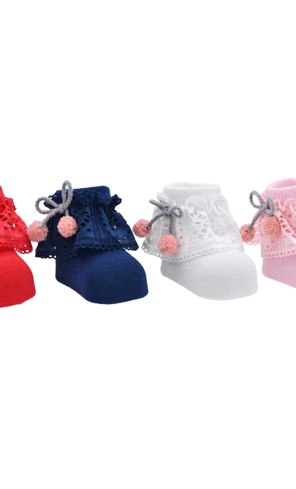 kidsatelier-Mimitutu-Laced-Pom-Pom-Socks-Set
