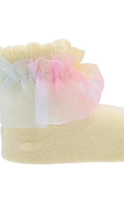 kidsatelier-mimitutu-Rainbow-Ruffle-Cotton-Socks-Set