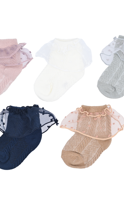kidsatelier-mimitutu-Dotted-Tulle-Trim-Socks-Set