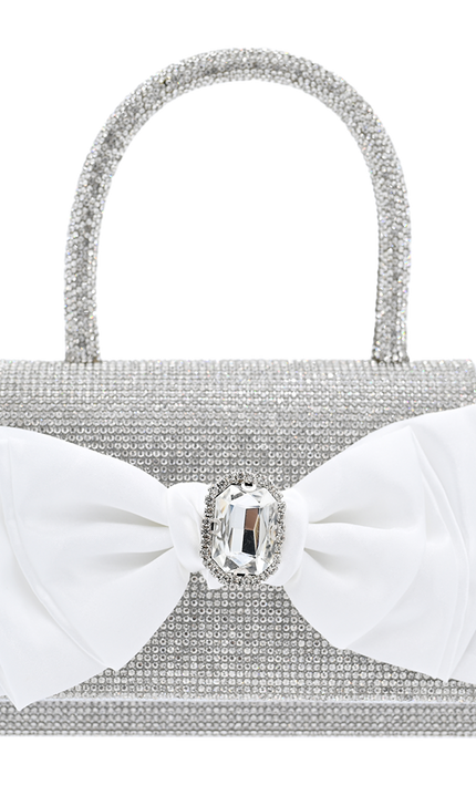 kidsatelier-mimitutu-White-Bow-Accented-Silver-Rhinestone-Handbag