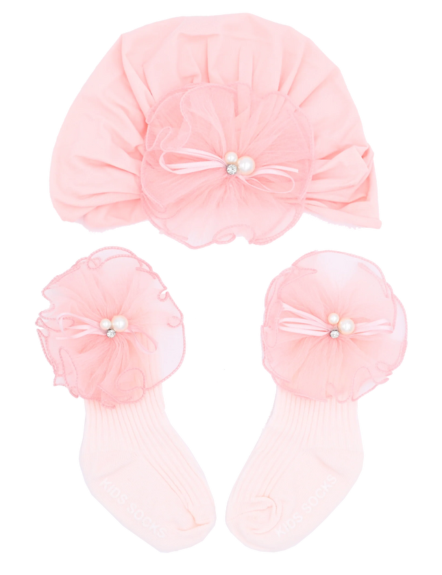 Kidsatelier-Tulleen-MTBGS4224-pink-pearl-flower-ribbon-gift-set