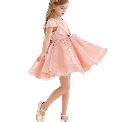 Pink Bow Short Solera Dress