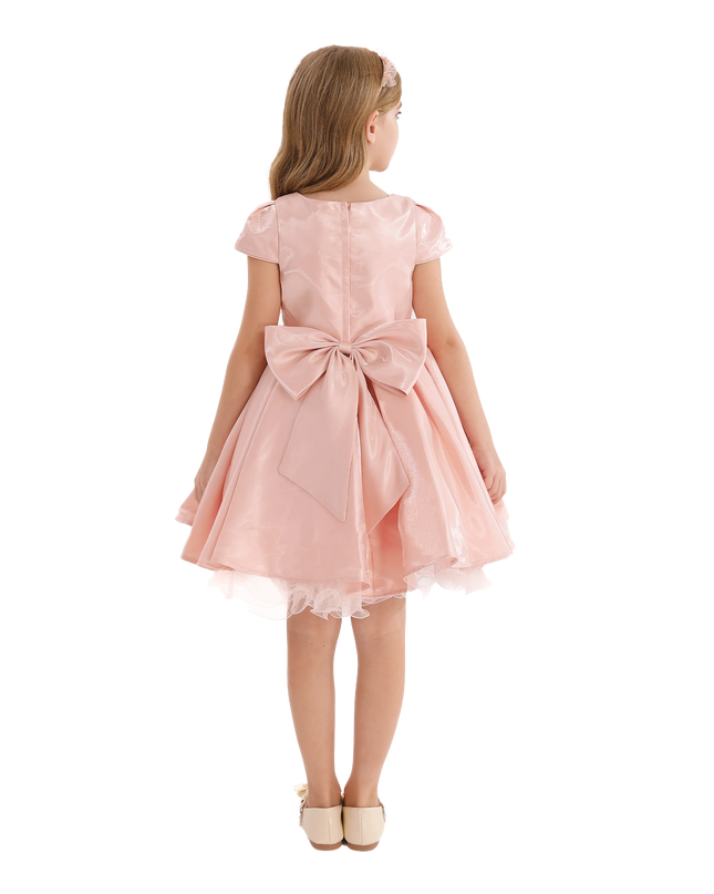 Pink Bow Short Solera Dress