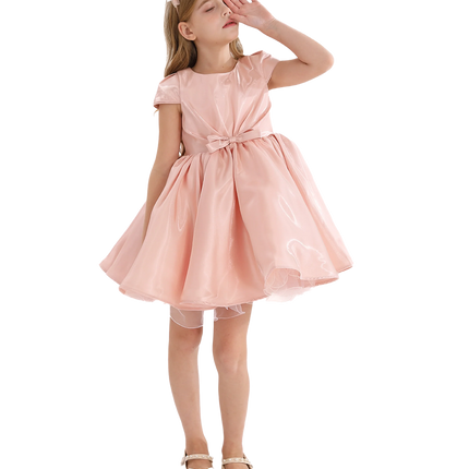 Pink Bow Short Solera Dress