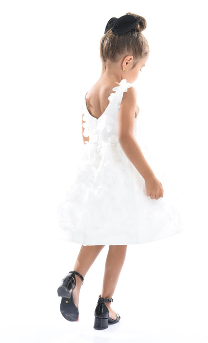 White Lago Floral Dress