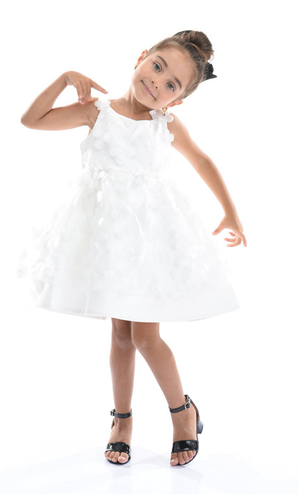 White Lago Floral Dress