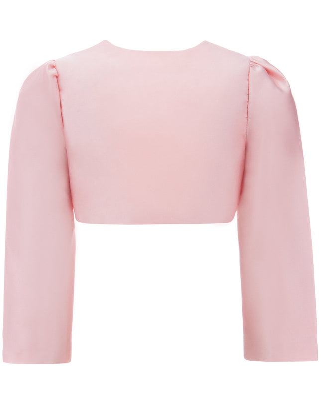 kids-atelier-tulleen-kid-girl-peach-cropped-satin-cardigan-t-2401-peach