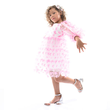 Pink Bell Mariposa Dress