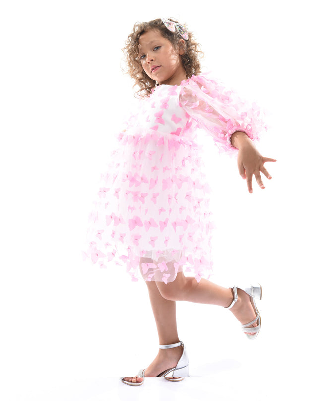 Pink Bell Mariposa Dress