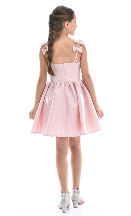 Pink Bow Dumont Dress