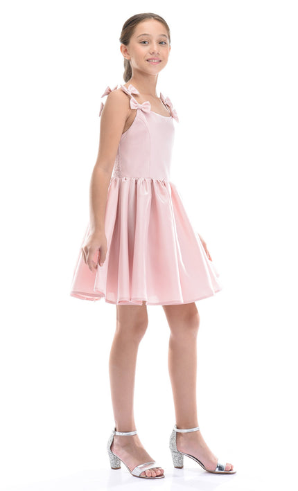 Pink Bow Dumont Dress