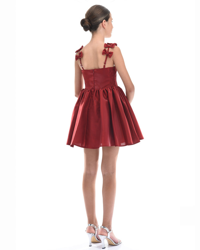 Red Bow Dumont Dress