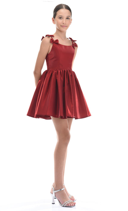 Red Bow Dumont Dress
