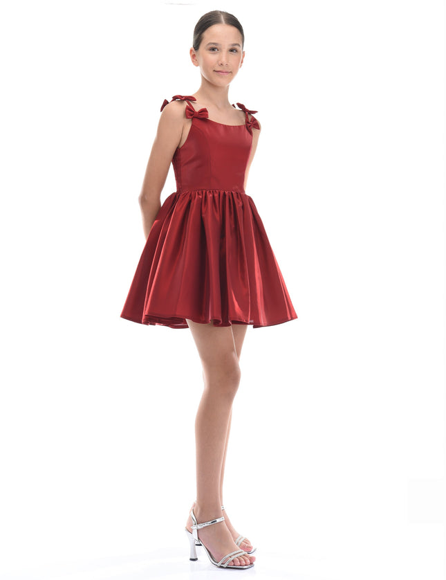 Red Bow Dumont Dress