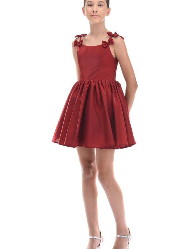 Red Bow Dumont Dress