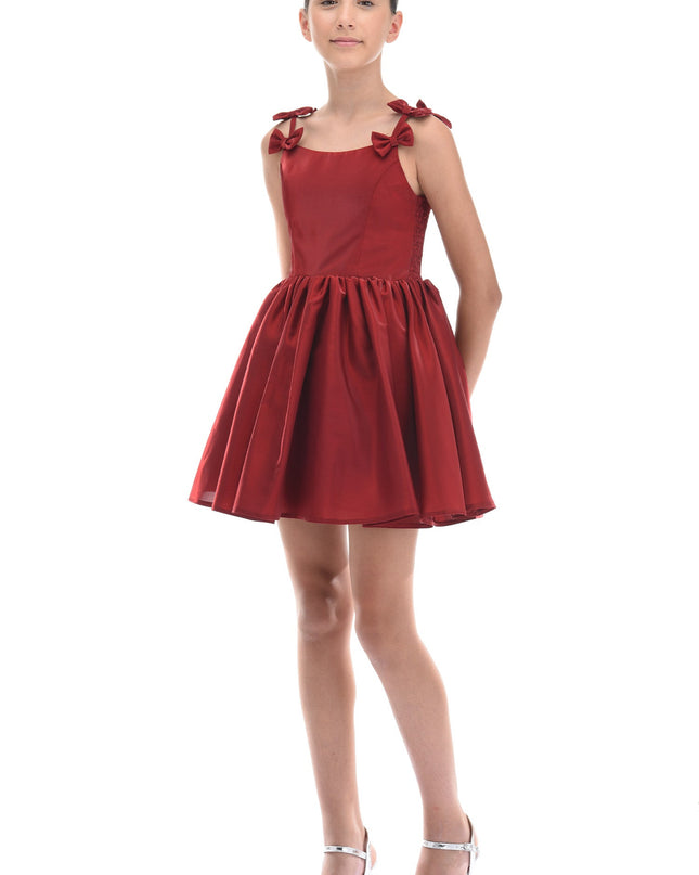 Red Bow Dumont Dress