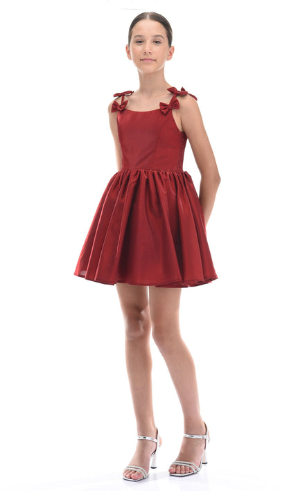 Red Bow Dumont Dress