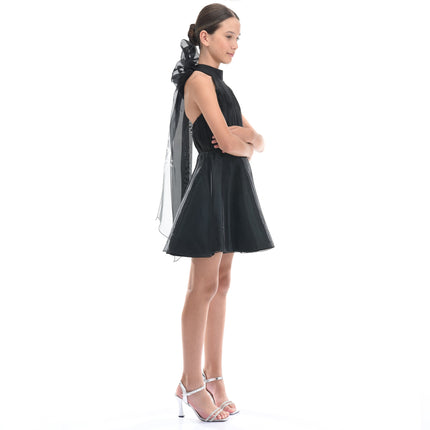 Black Tivoli Sleeveless Dress