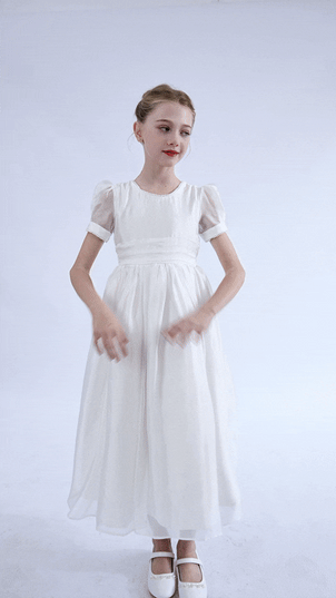 kids atelier tulleen White Zavelle Formal Dress