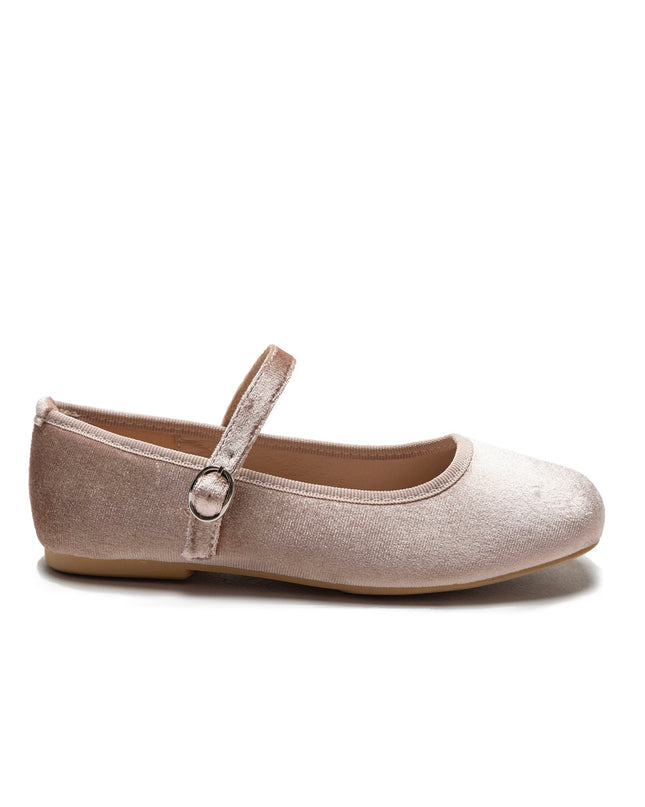 Kidsatelier-Tulleen-TSM42010-Powder-michelle-satin-velvet-flats