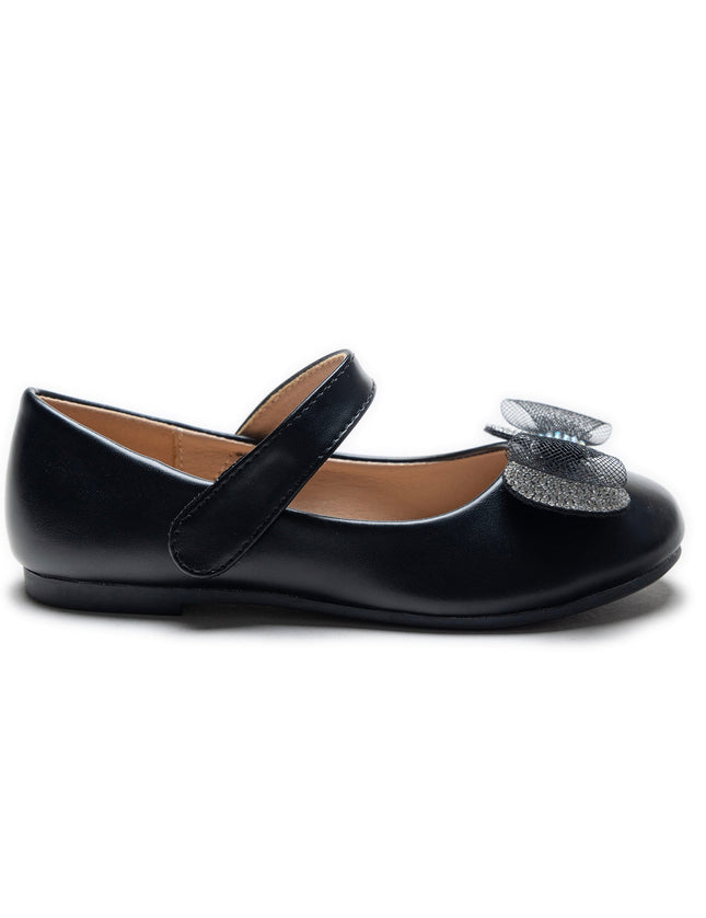 Kidsatelier-Tulleen-TSM42003-Black-lydia-bow-flats