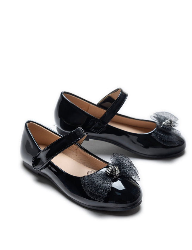 Kidsatelier-Tulleen-TSM42004-Black-lucille-bow-flats
