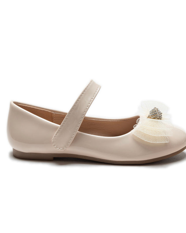 Kidsatelier-Tulleen-TSM42004-Cream-lucille-bow-flats
